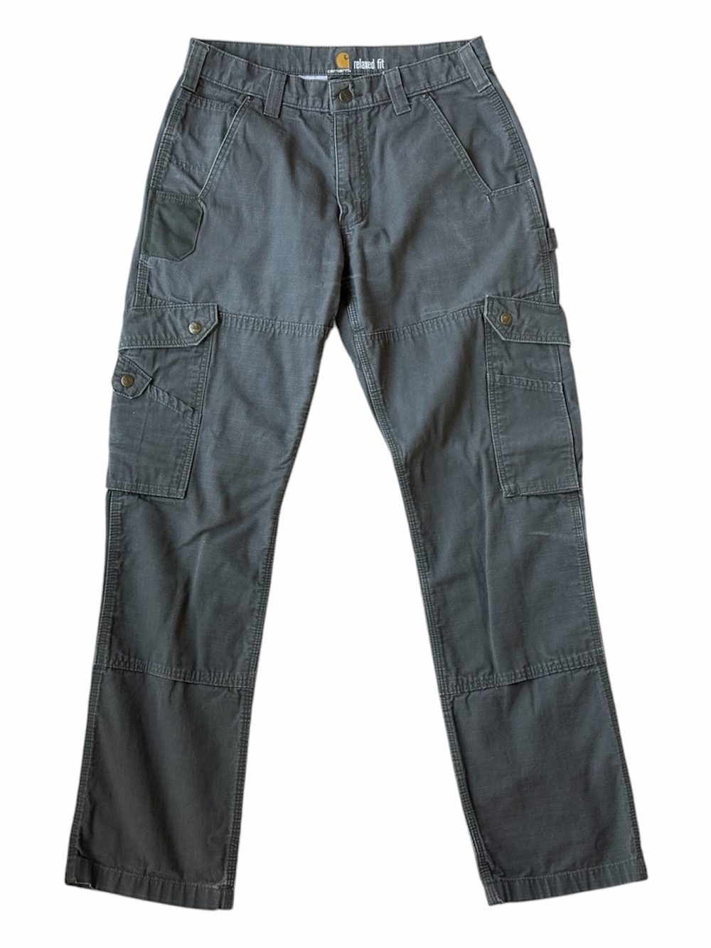 Carhartt B342 Moss Green Ripstop Cargo Pants Relaxed Fit